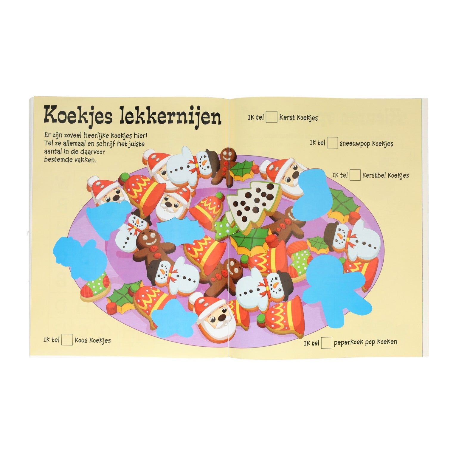 Boek specials nederland bv fantastische stickers- en activiteiten kerstpret