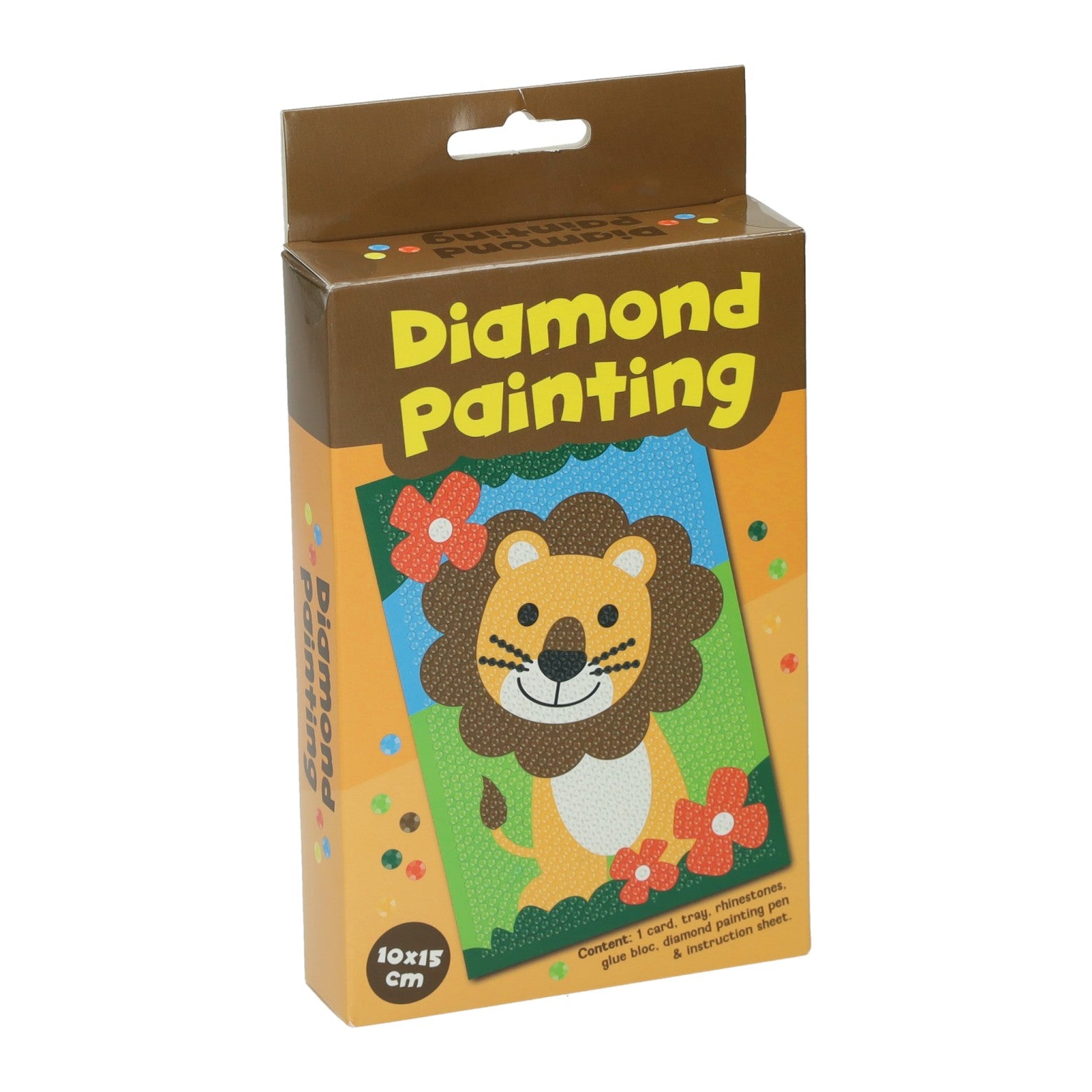 Wint holland diamantschilderij - leeuw