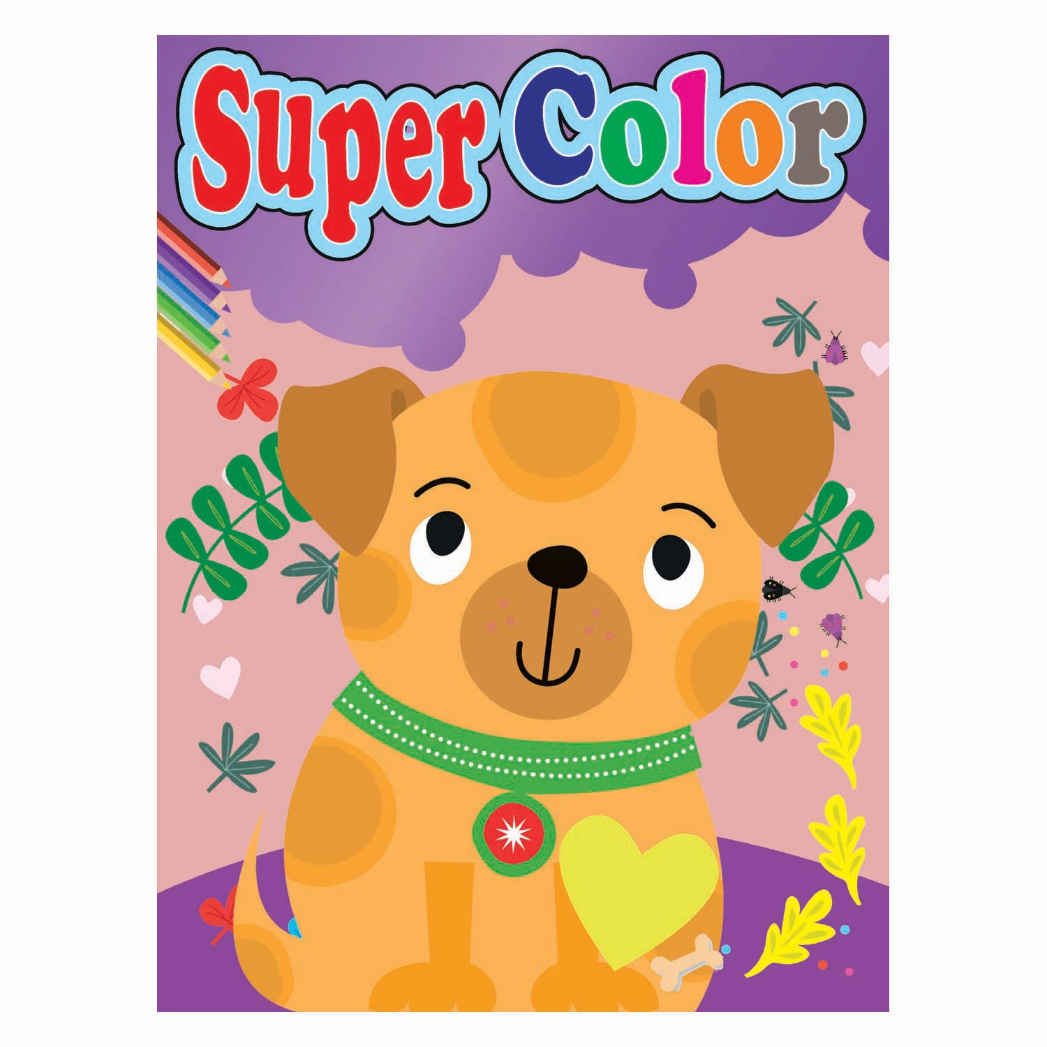Boek specials nederland bv super color kleurboek, 192 pagina's