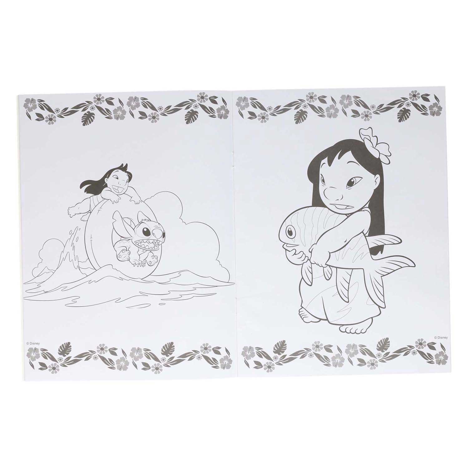 Intro stitch kleurboek met 32 ​​pagina apos;s