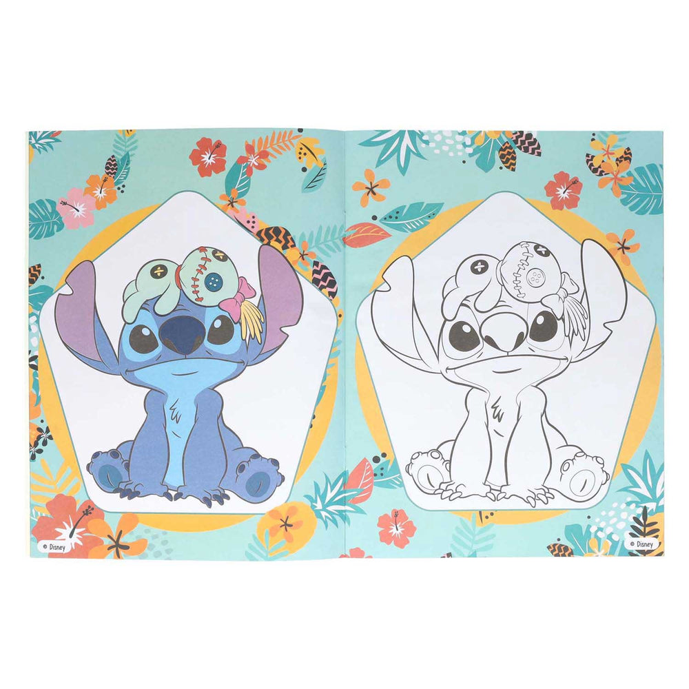 Intro stitch veelkleurig kleurboek met 32 ​​pagina's