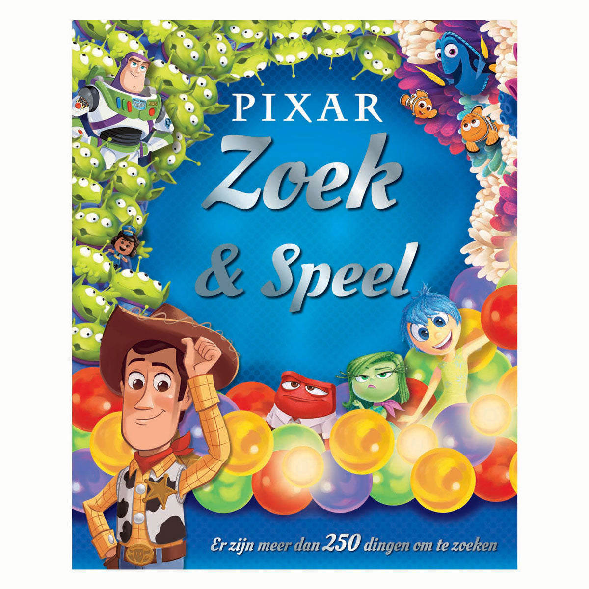 Boek specials nederland bv walt disney zoek en speel pixar