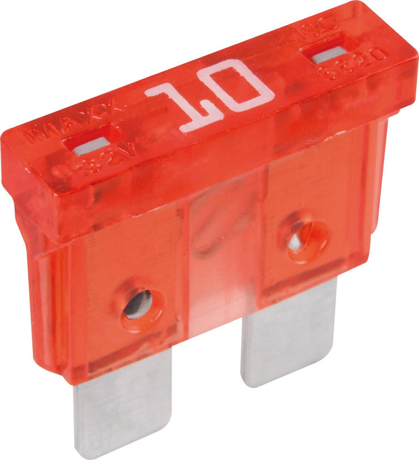 Herth+buss zekering platte stekker ato flat plug-in. 10a blister pack of 5 pieces