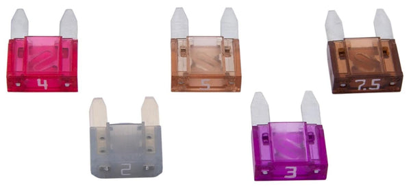 Dresselhaus sicherungssortiment sb-mix 8 - 9 flat plug-in fuse sb-mix mini 2-7,5a 5st. blister