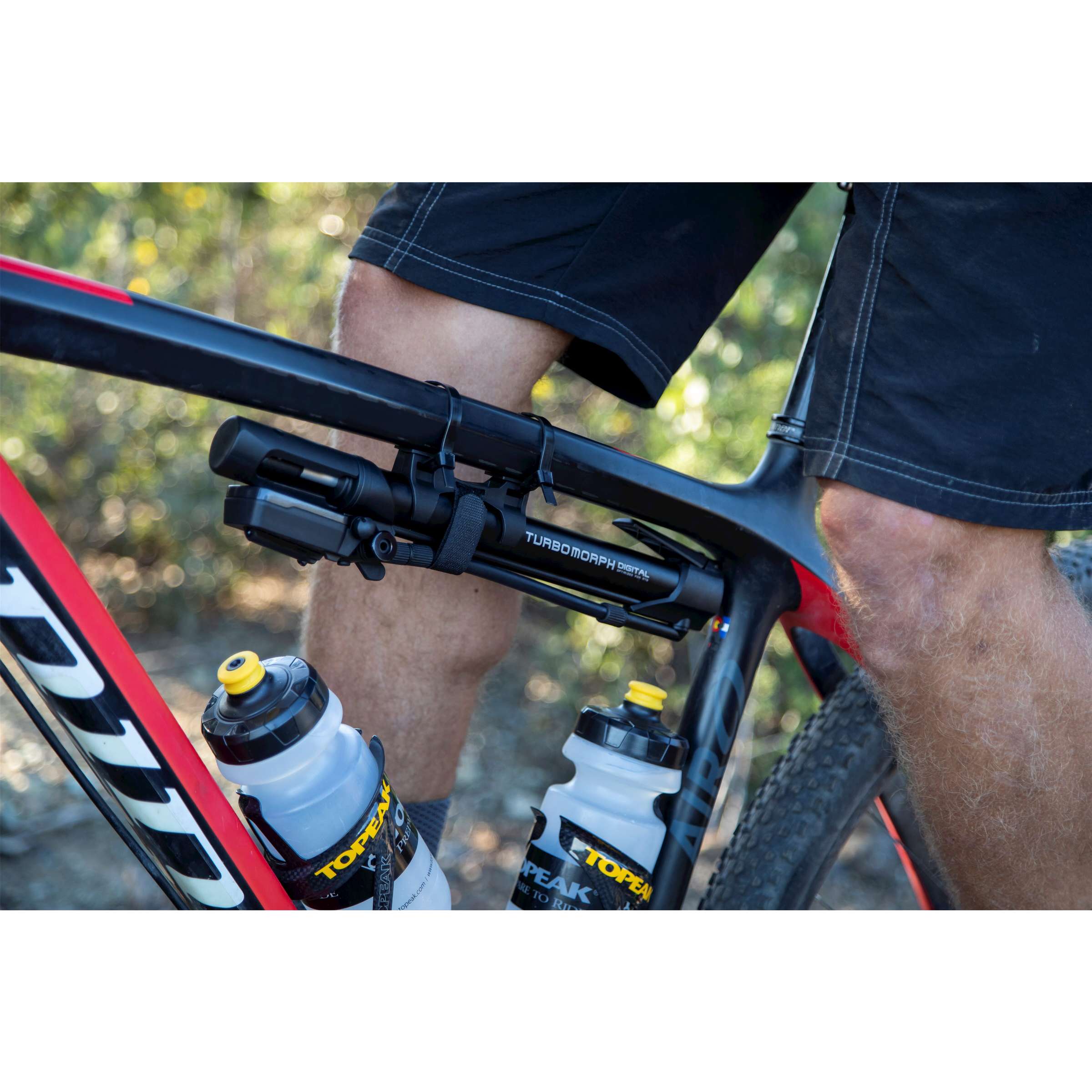 Topeak minipomp Turbo Morph Digitaal