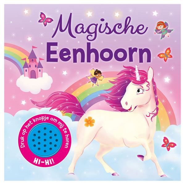 Rebo publishers magische eenhoorn met geluidsknop