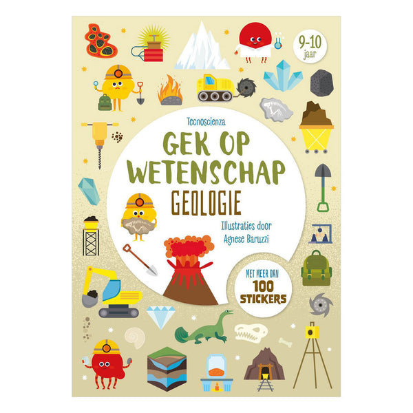 Rebo publishers geologie - gek op wetenschap met 100+ stickers