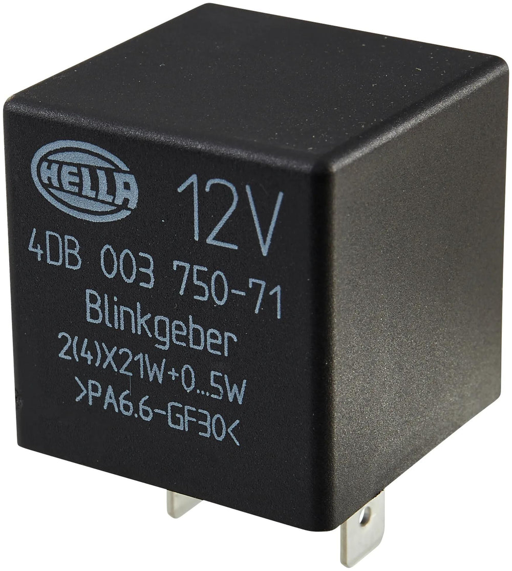 Hella knipperlicht turn signal unit 12 v 3-pole