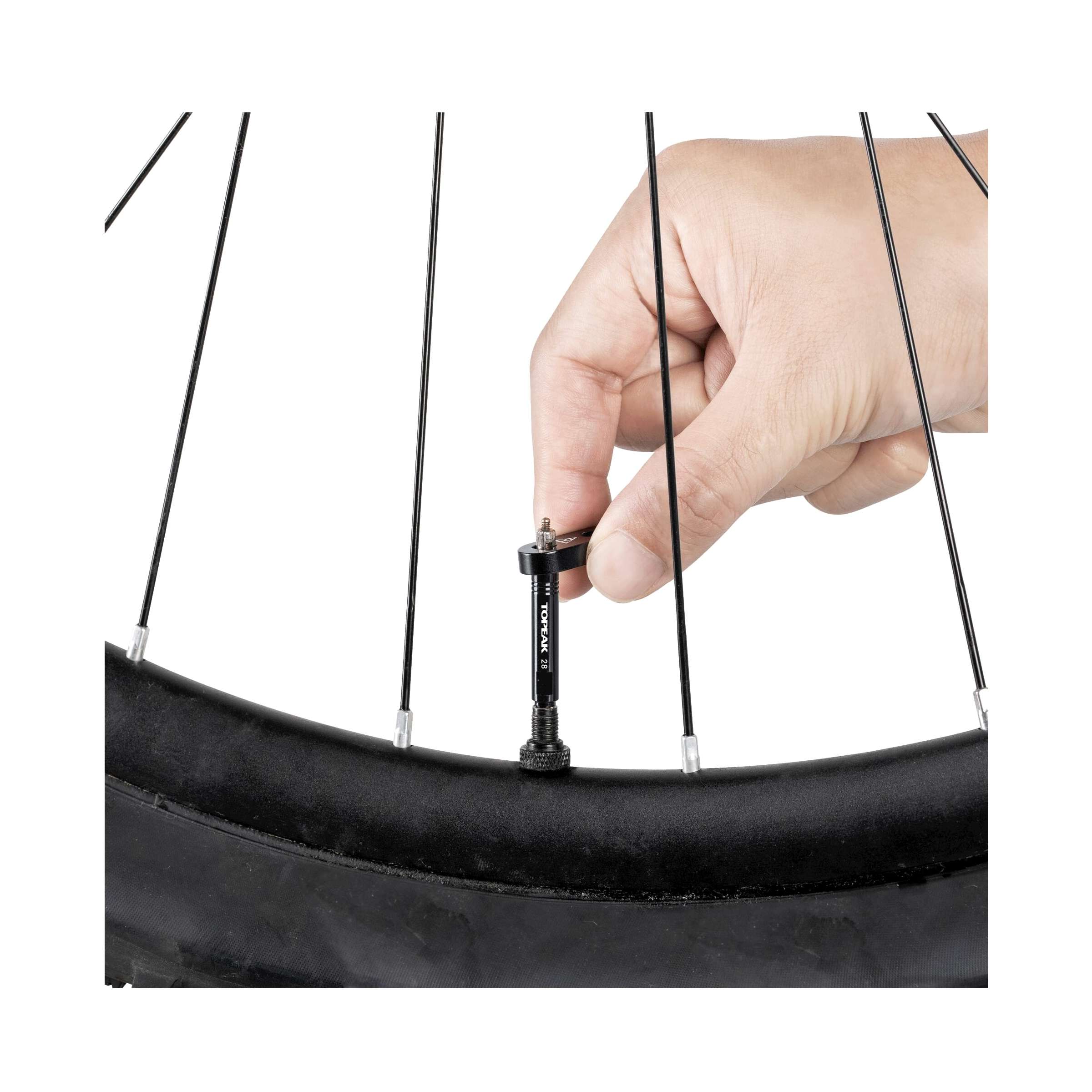 Topeak ventielverlengerset frans 40mm