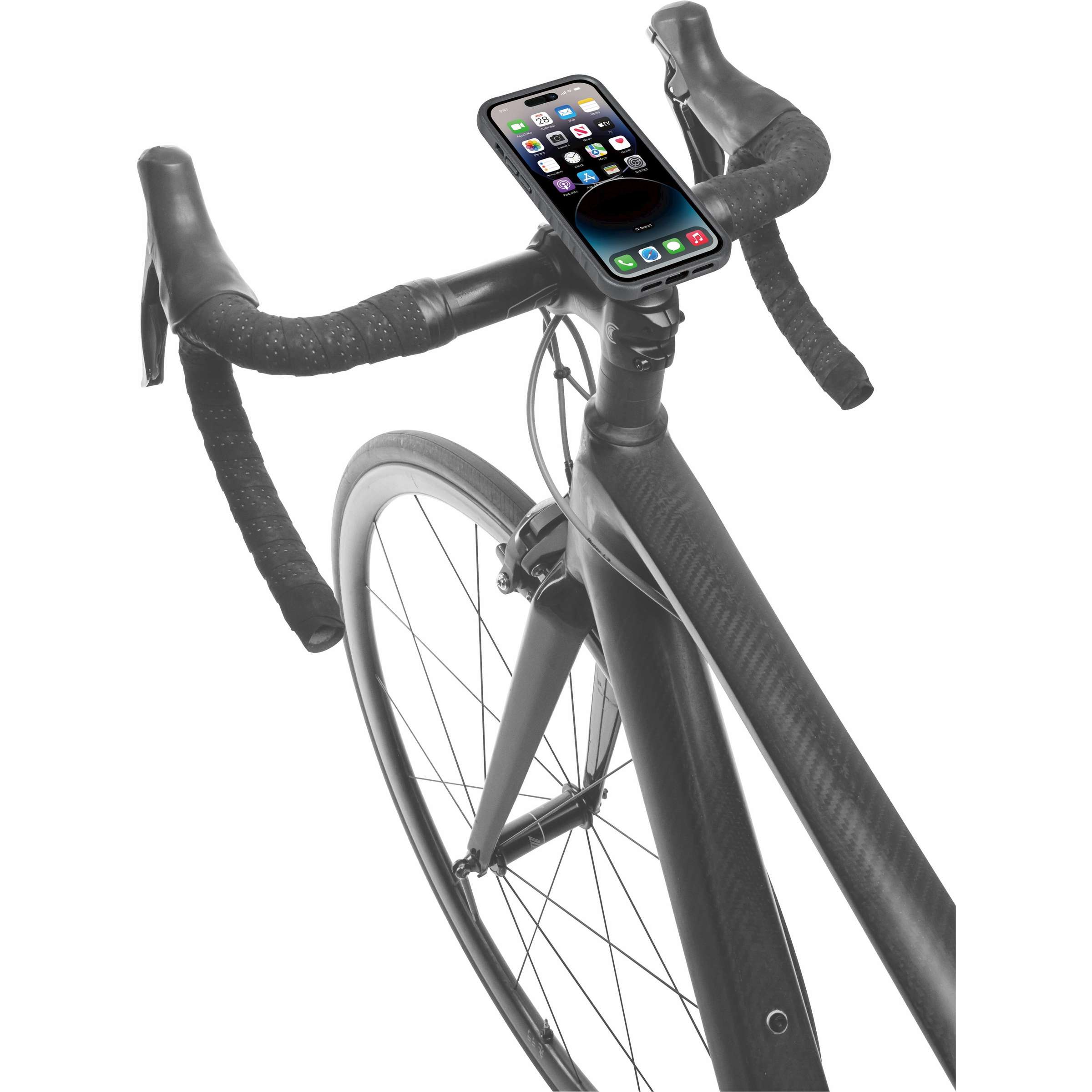 Topeak RideCase iPhone 14 Max incl. beschermhoes bevestiging