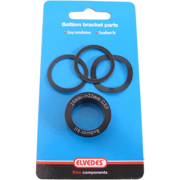 Verloopset Elvedes - trapas verloop van 24 mm naar 22 mm GXP (4 delig)