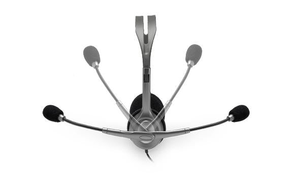 Logitech 981-000271 h110 stereoheadset [3,5 mm, microfoon, binaural, zwart]