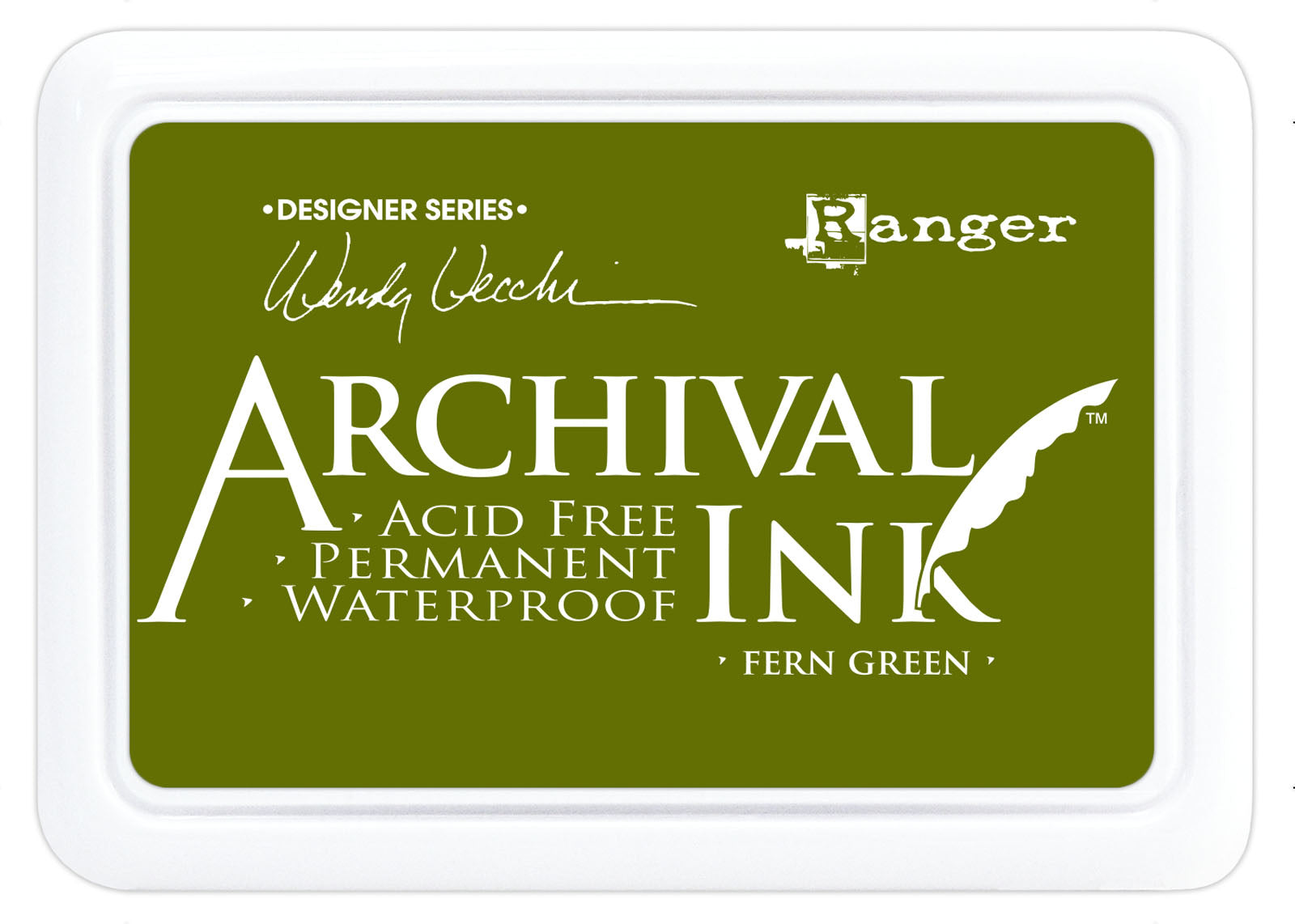 Ranger ink ranger • archival ink pad fern green