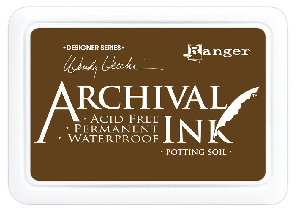 Ranger ink ranger • archival ink pad potting soil