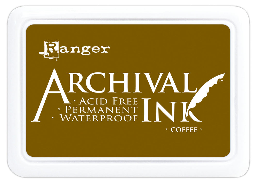 Ranger ink ranger • archival ink pad coffee