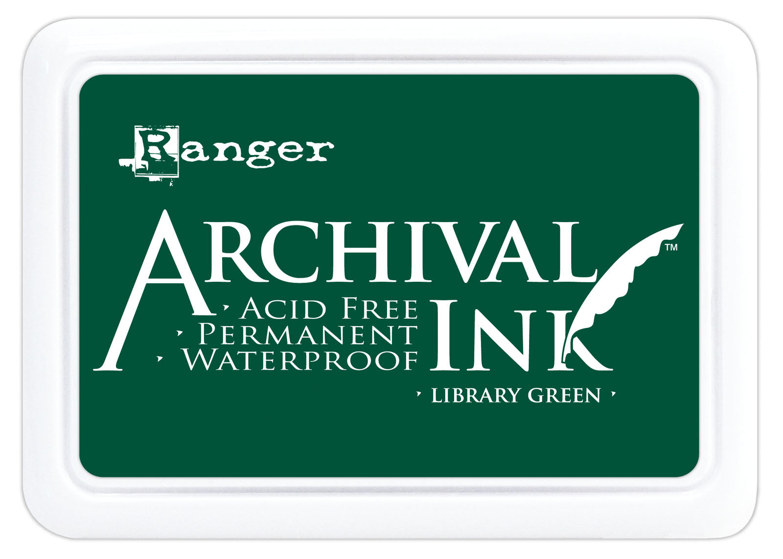 Ranger ink ranger • archival ink pad library green