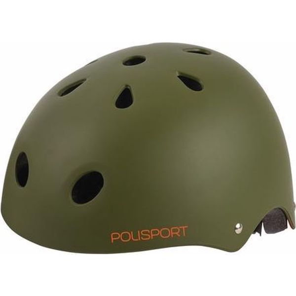 Polisport urban radical fietshelm s 53-55cm tag groen Goudanje