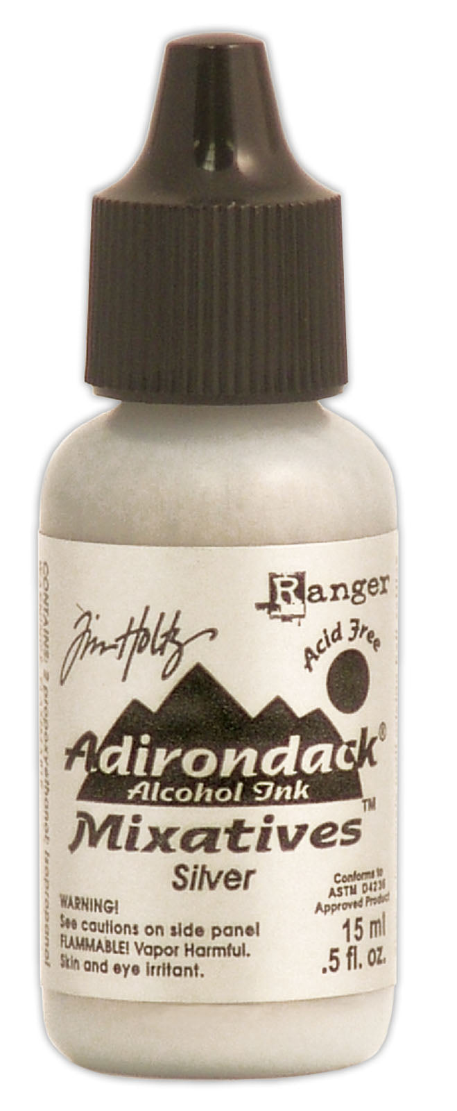 Ranger ink ranger • tim holtz adirondack alcohol ink mixatives silver 15ml