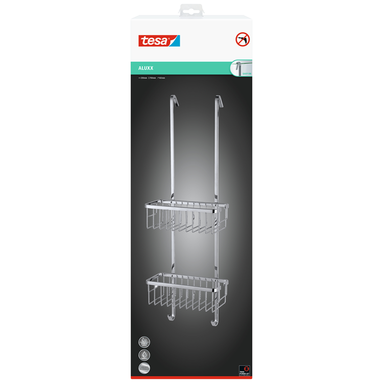 Tesa 1066810 - aluxx mandje dubbel | 1 stuks