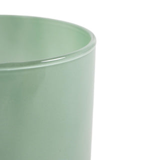 Vaas cilinder astra solid aqua groen h10 d10 | 6 stuks