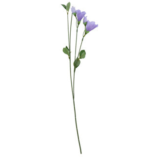 Kunstbloem campanula lichtblauwe zijde 60 cm