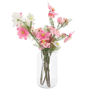 Kunstbloem cosmos paars 105 cm countryfield | 3 stuks
