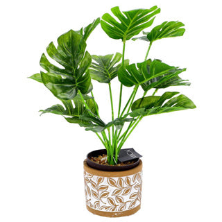 Pot olea cilinder bruin 11 cm