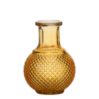 Vaas sunny fles mini geel h11,5 d8,5 cm | 24 stuks