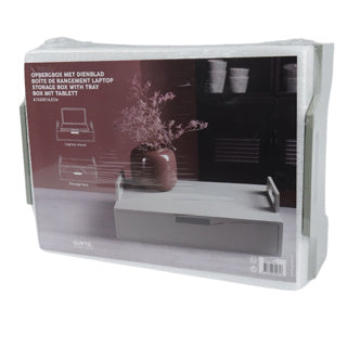 Gusta laptoptafel groengrijs 41 cm | 2 stuks