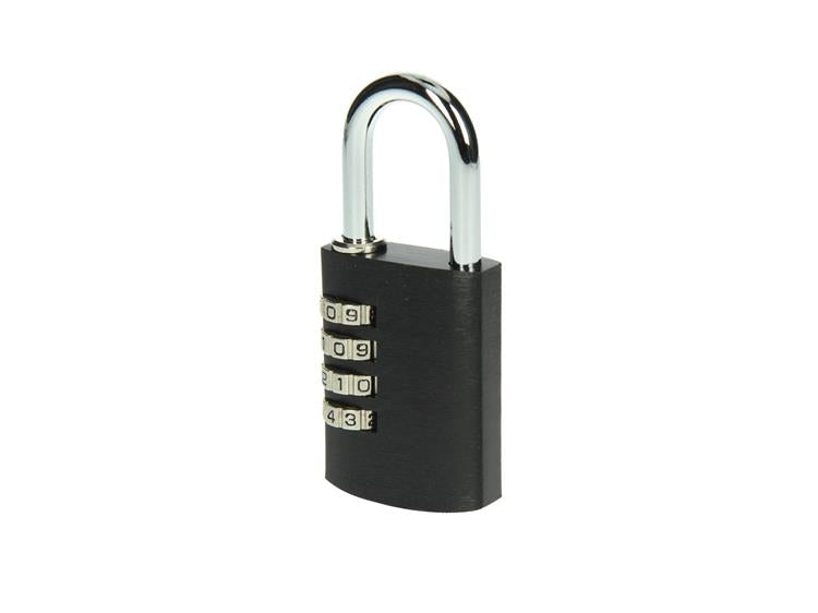 Yale 1065059 - hangslot 38mm alu zwart std | 6 stuks