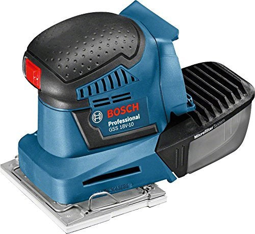 Bosch blauw gss 18v-10 professional accu schuurmachine body | zonder accu's en lader - 06019d0200