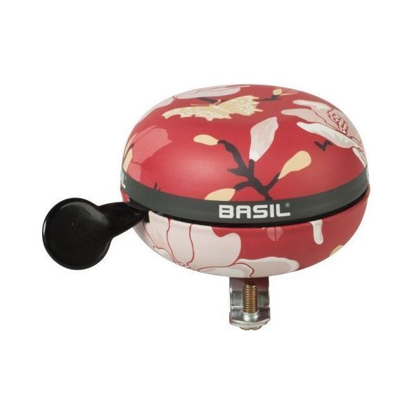 Basil Magnolia - fietsbel - 80 mm klaproosrood