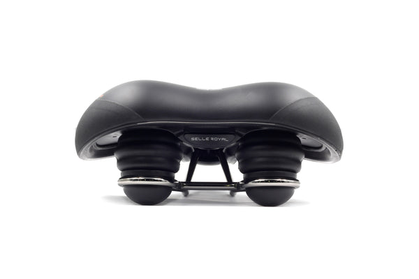 Selle royal zadel lookin relaxed stracciatella zwart