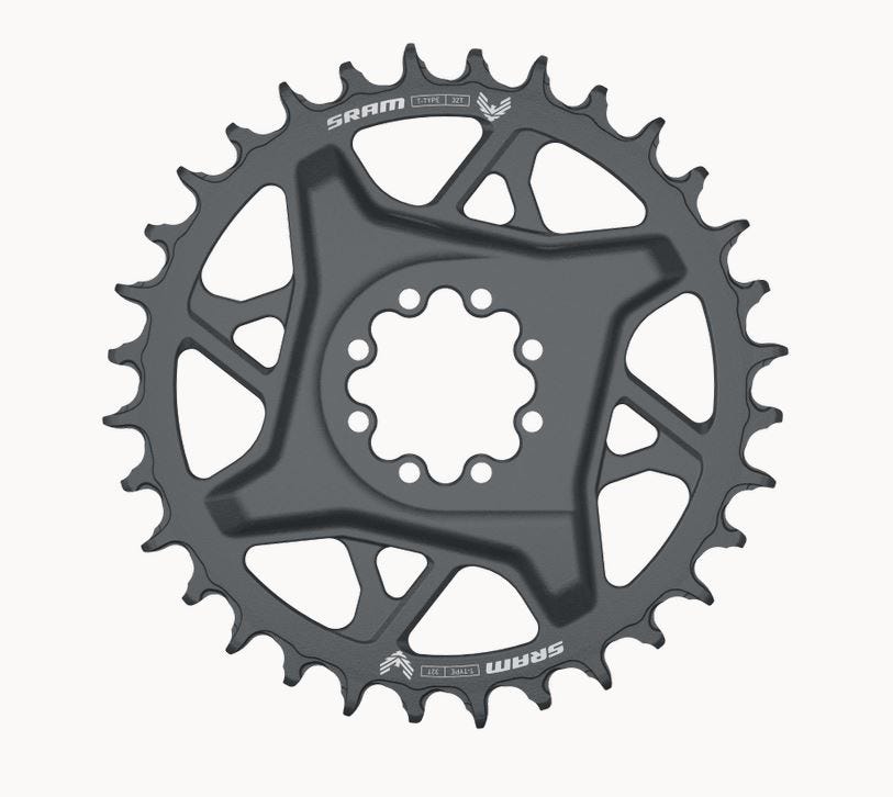 Sram kettingblad gx eagle 32t tandwiel dm 3mm t-type
