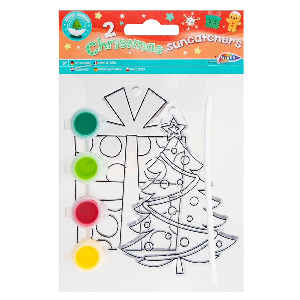 Grafix kerst raamhangers kerst