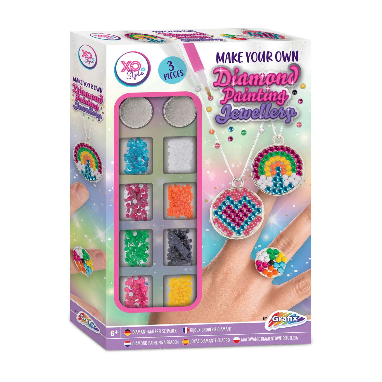 Grafix maakt je eigen diamantschilderij sieraden