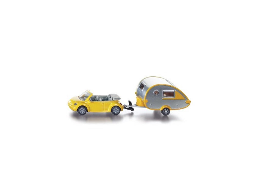Siku 1629 volkswagen kever + caravan