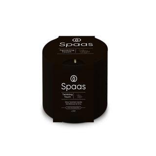 Spaas glow geurkaars 35u - fonkelende aanraking