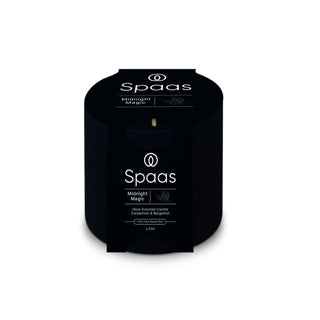 Spaas glow geurkaars 35u - middernachtmagie