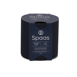 Spaas glow geurkaars 35u - middernachtmagie