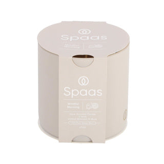 Spaas glow geurkaars 2-wiek 55u - mindful ochtend