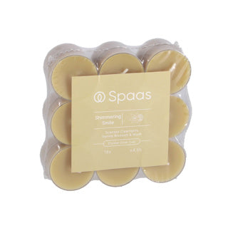 Spaas geurende clearlights blokverpakking x18 4,5u - glinsterende glimlach