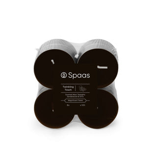 Spaas maxi geurtheelichten blokverpakking x8 10u - twinkling touch | 4 stuks
