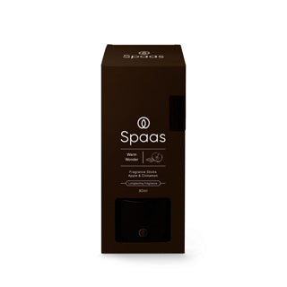 Spaas geurstokjes 80ml - warm wonder | 2 stuks