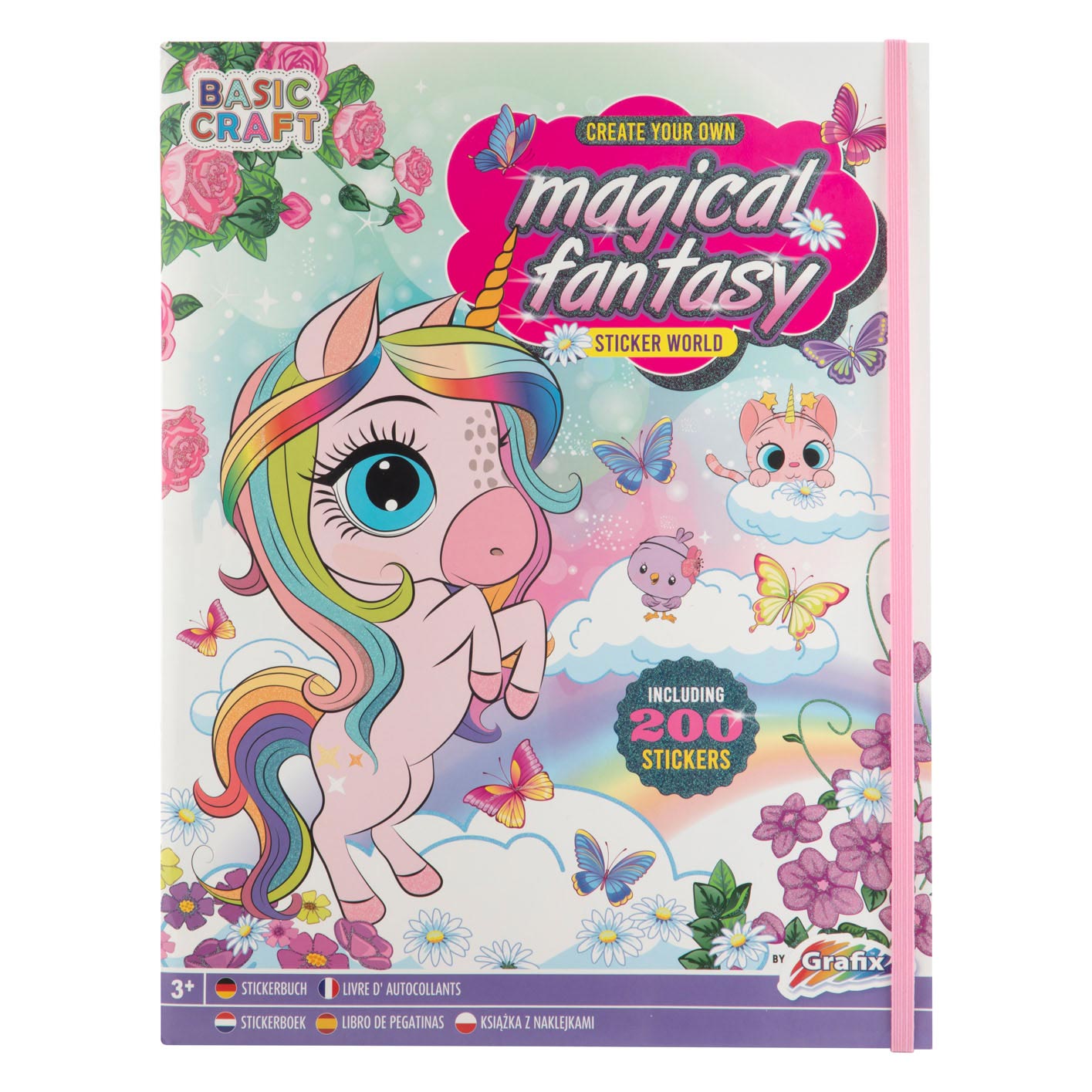 Stickerboek Magische Fantasie met 200 Stickers