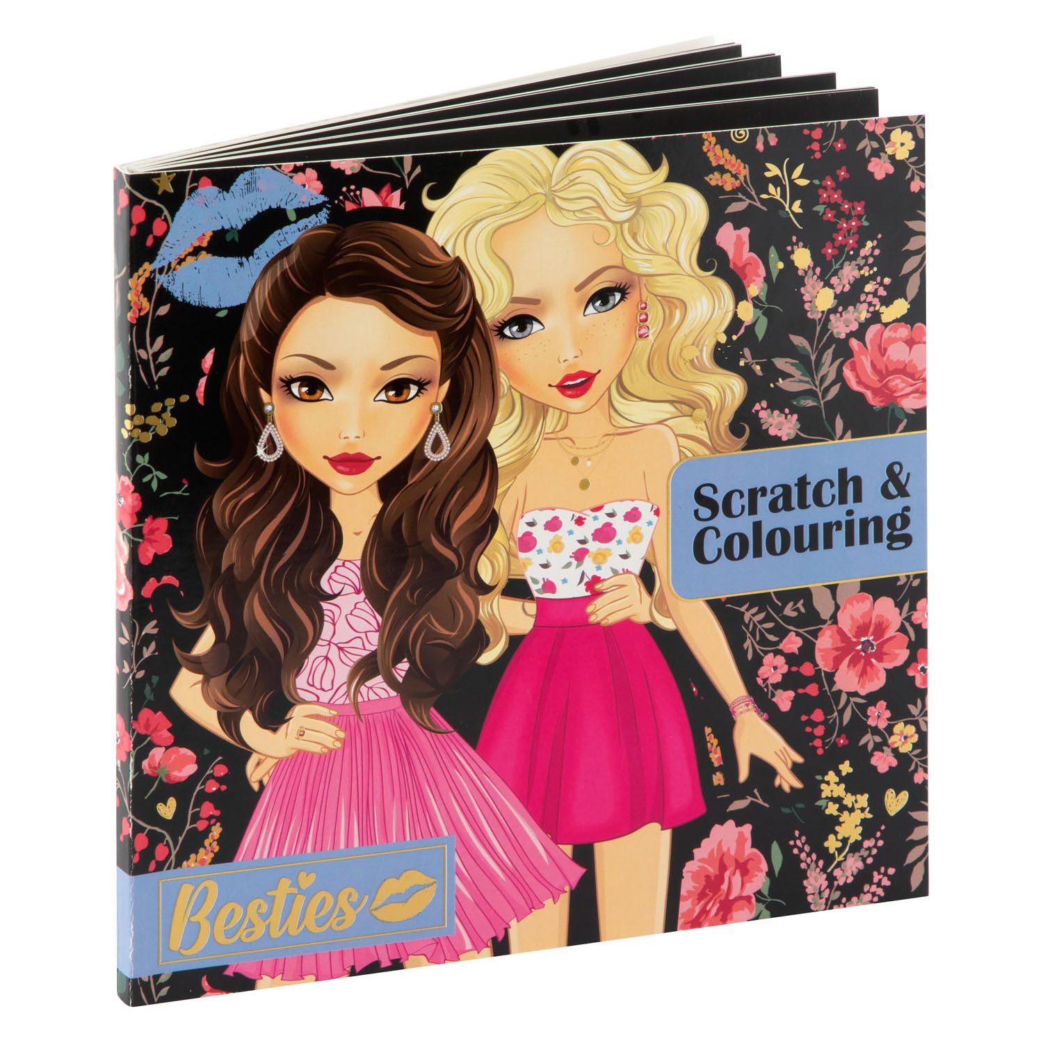 Grafix besties scratch- kleurboek