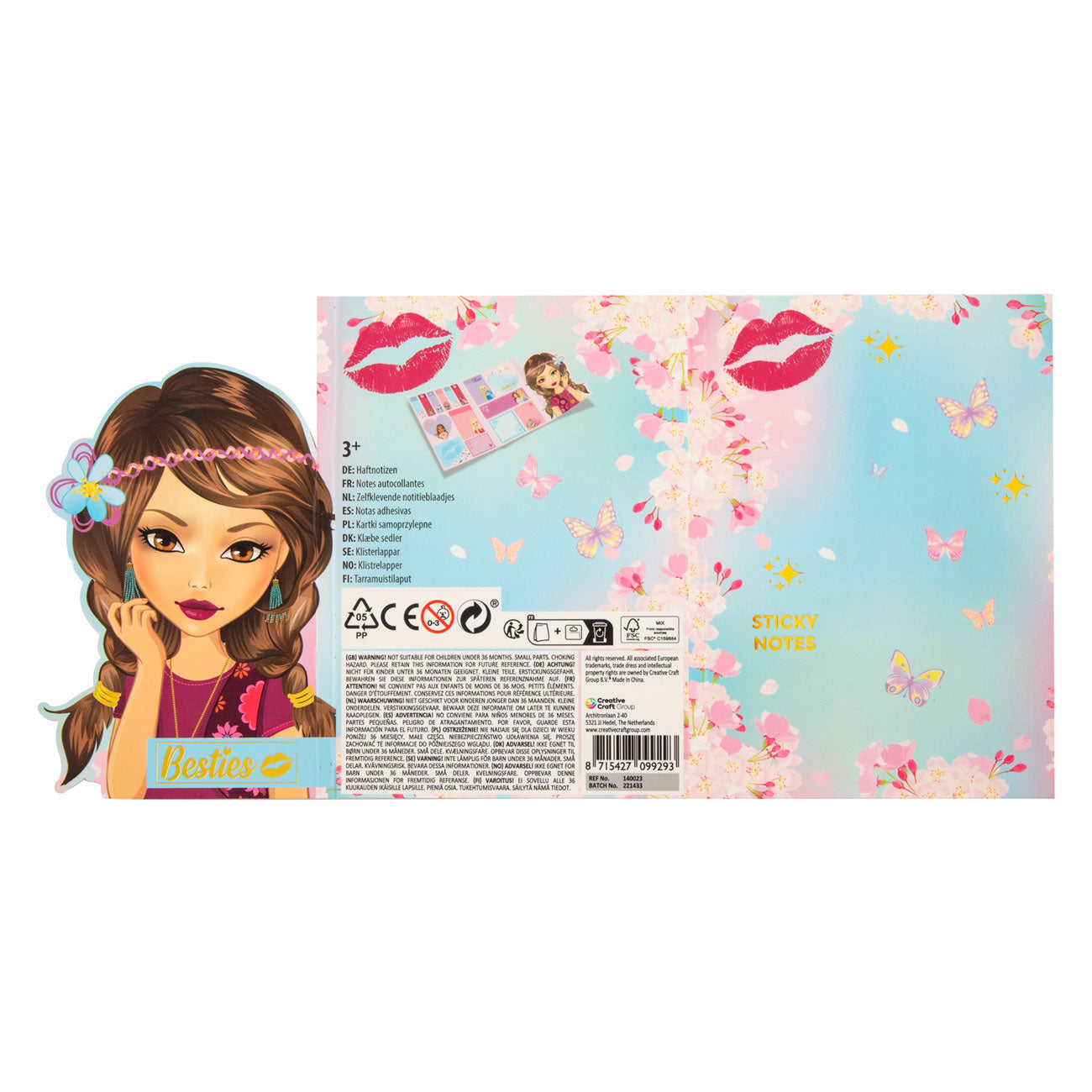 Besties Plaknotities-set