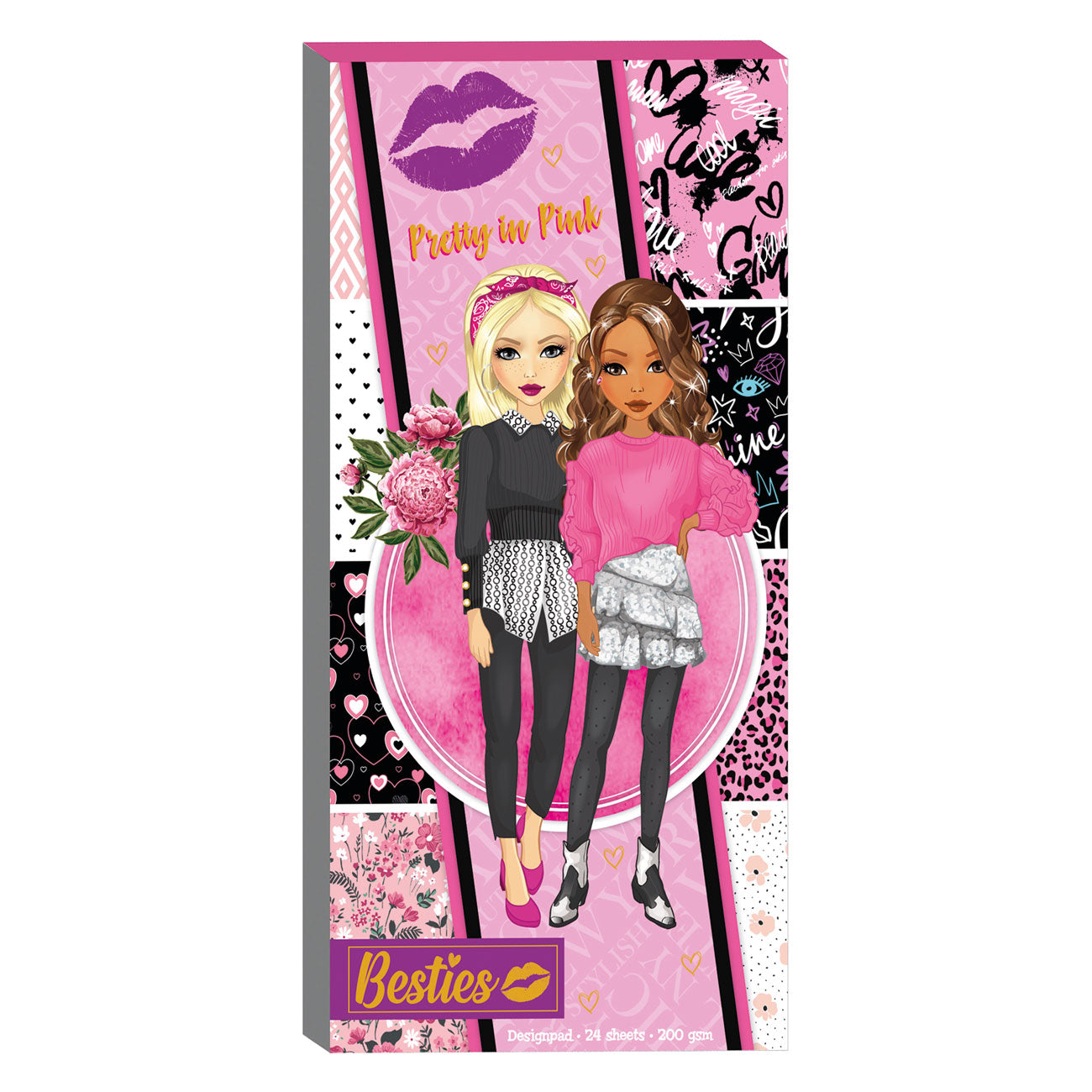 Beste tekenblok, 24 vouwen