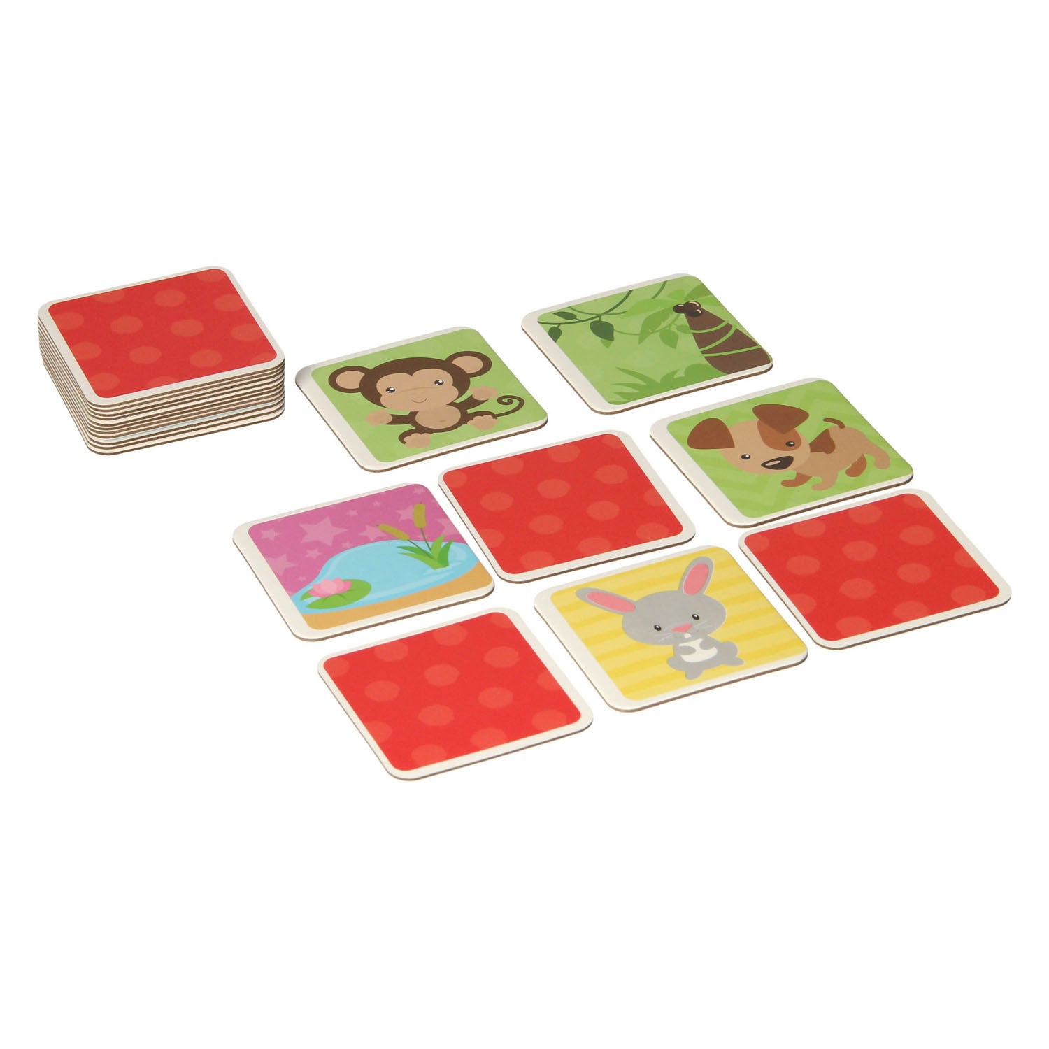 Lobbes memo spel - dierenhuis