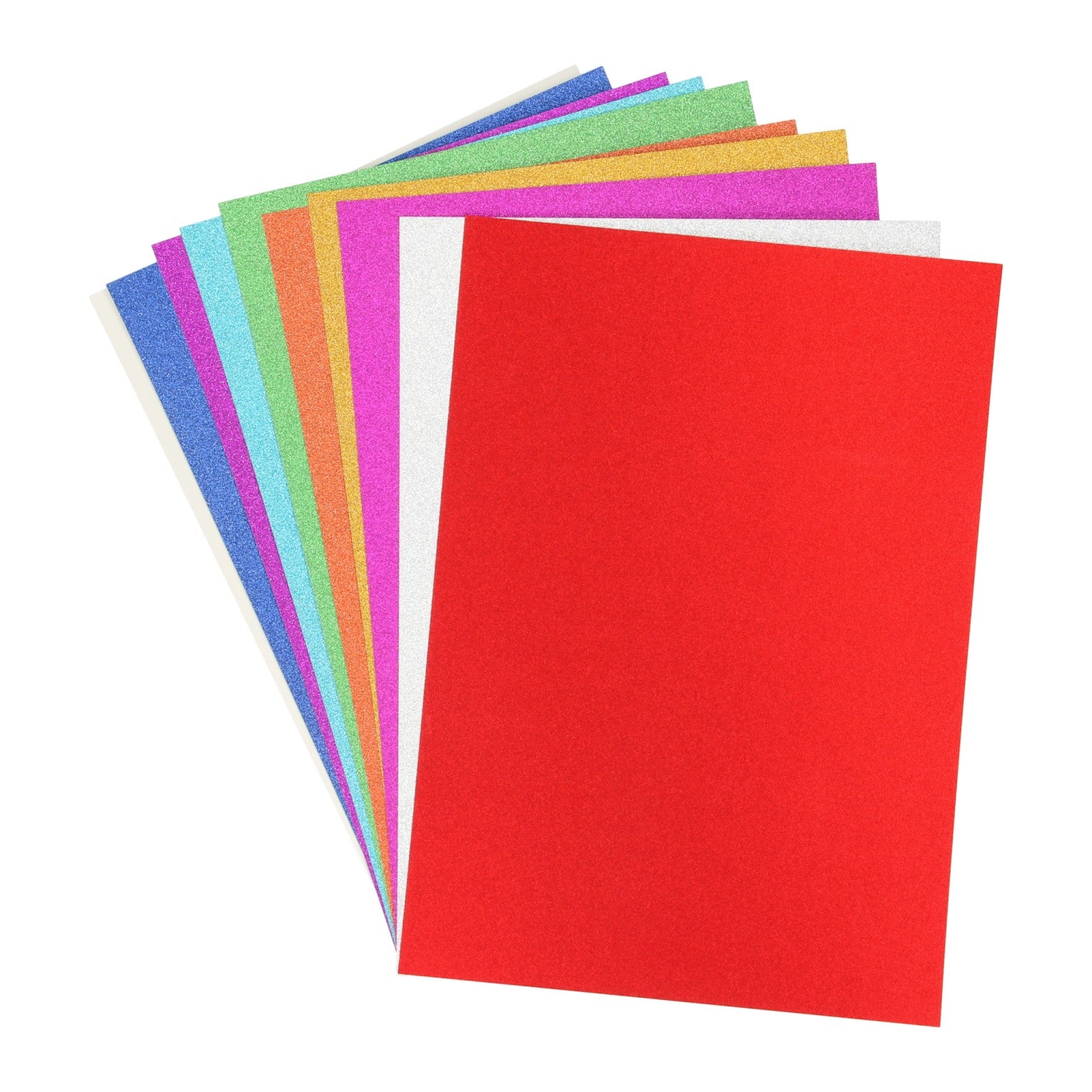Creative Craft Group Glitterkarton A4, 10 inch